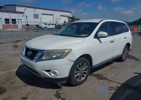 2013 Nissan Pathfinder S from USA, damaged, VIN 5N1AR2MN4DC657489